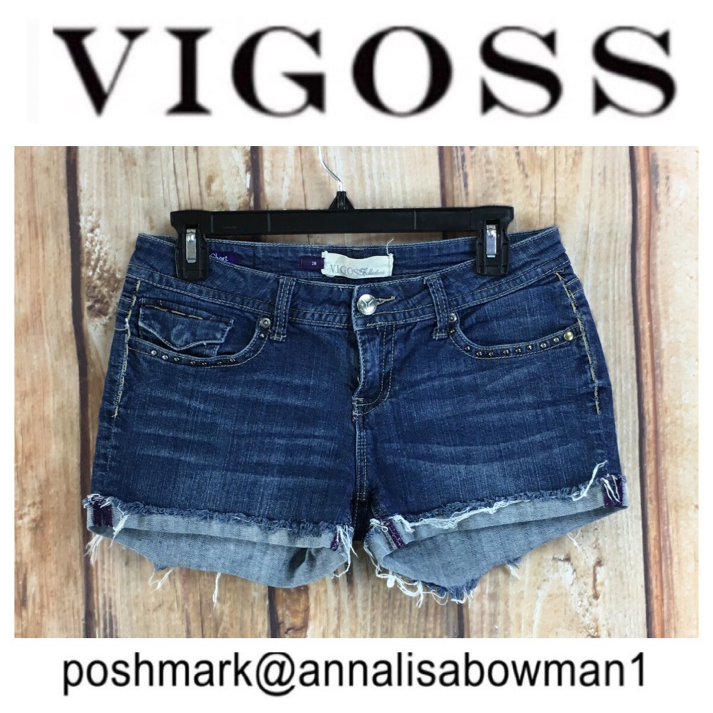 Vigoss Denim Cuffed Short Size 28